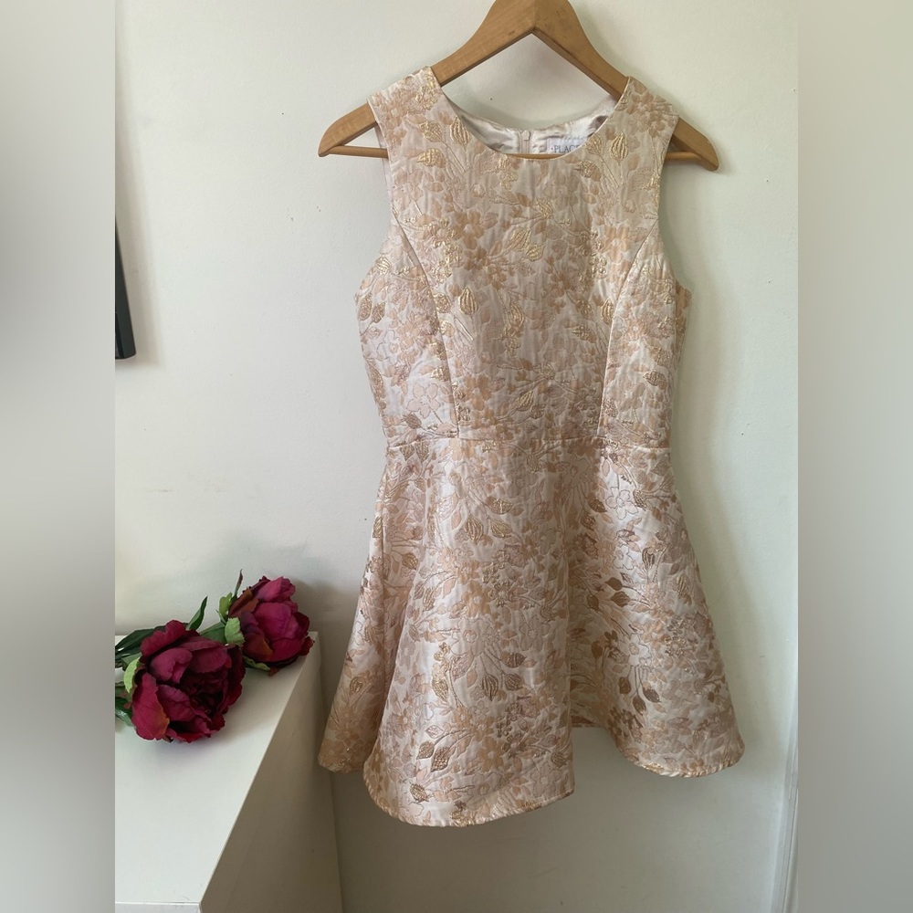 Rose Gold floral Children’s Place dress